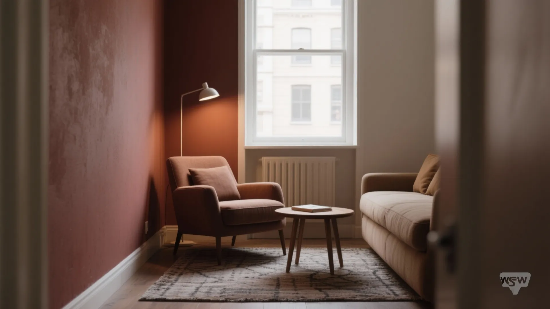 1. Use an Accent Wall to Define Zones