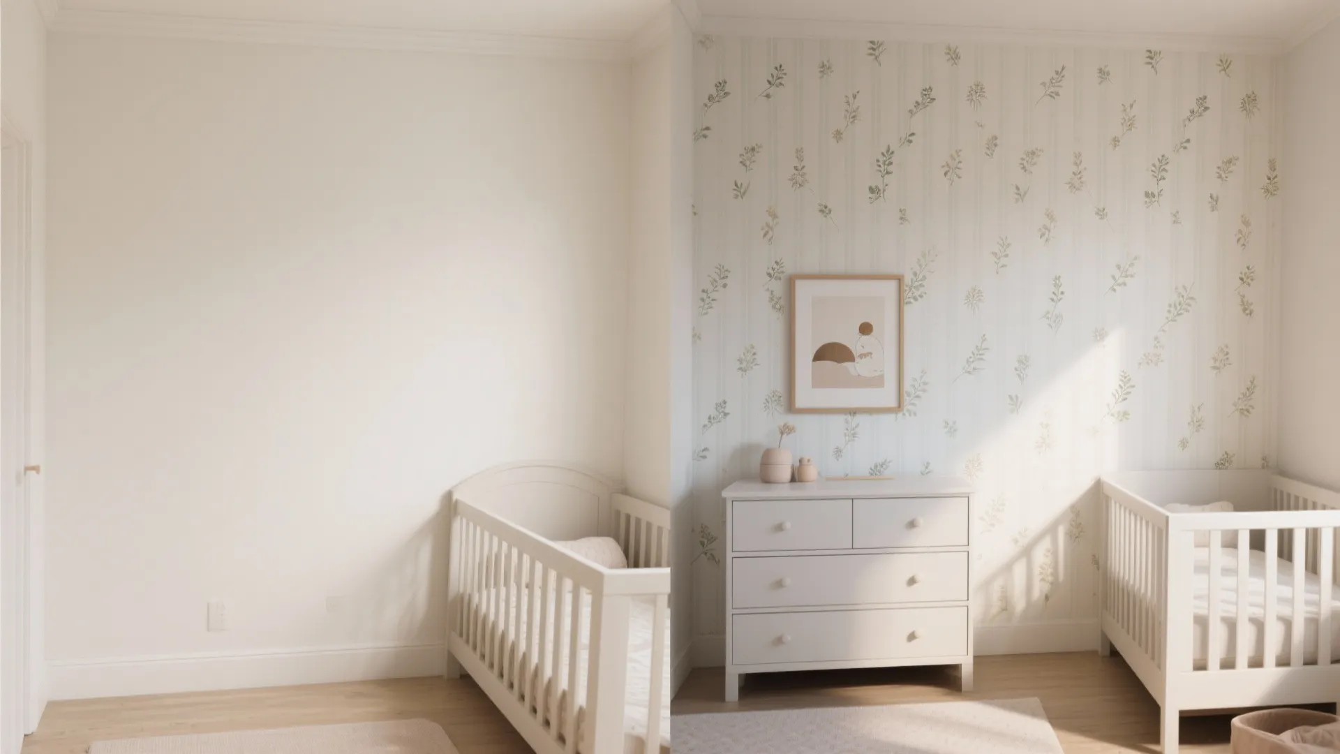 Statement Wallpaper on One Wall (Peel-and-Stick)