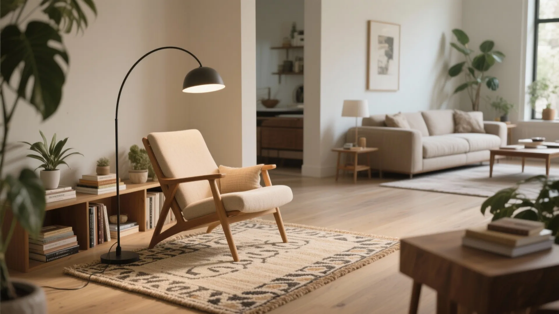 Reassign the Small Rug as a Layered Accent Zone