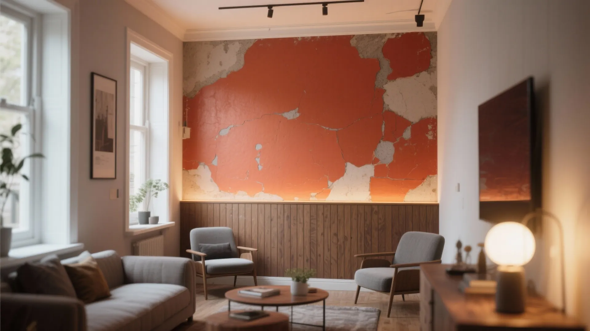 2. Create an accent zone to mask trouble spots