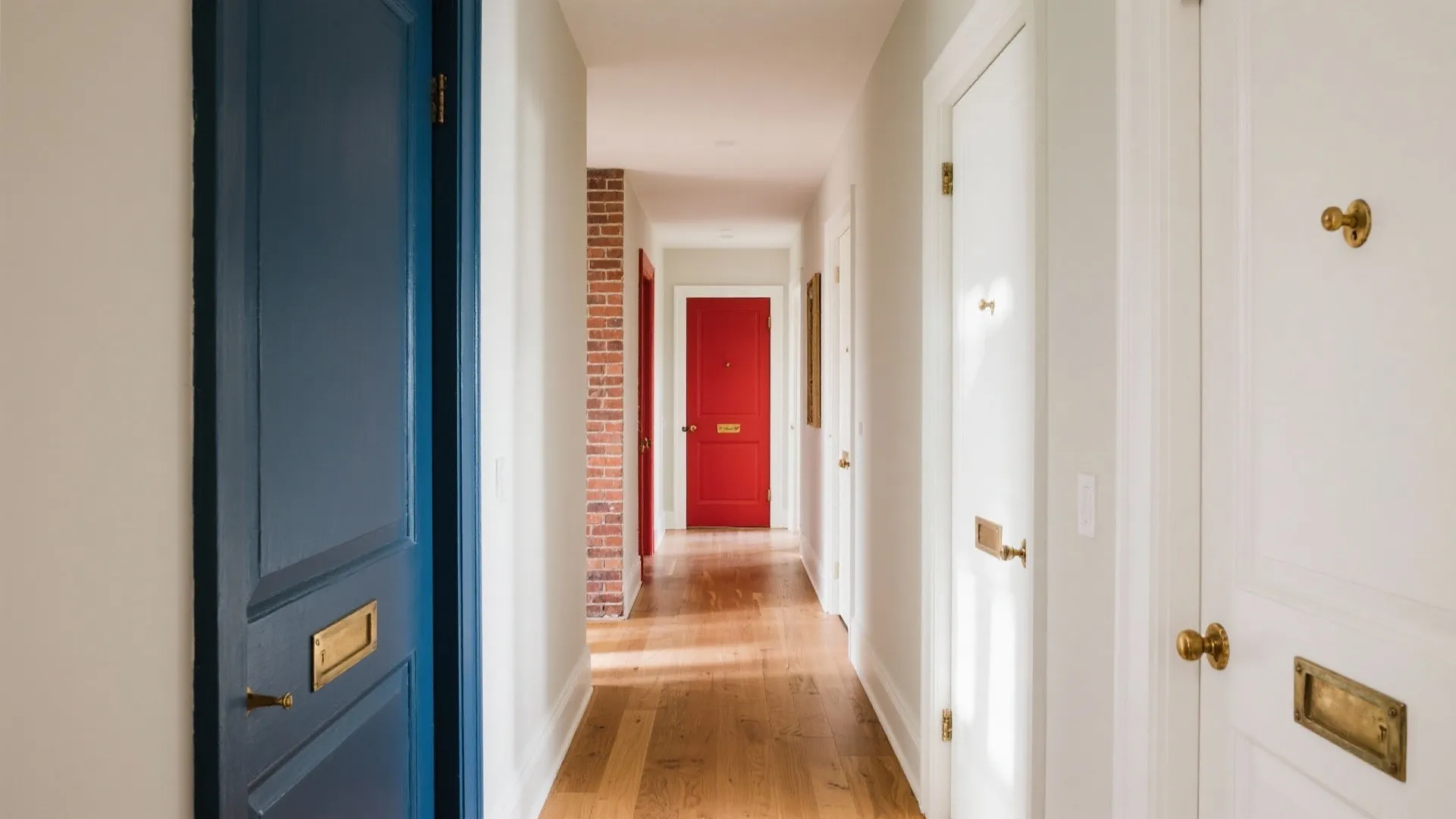 Accented doors and hardware stories