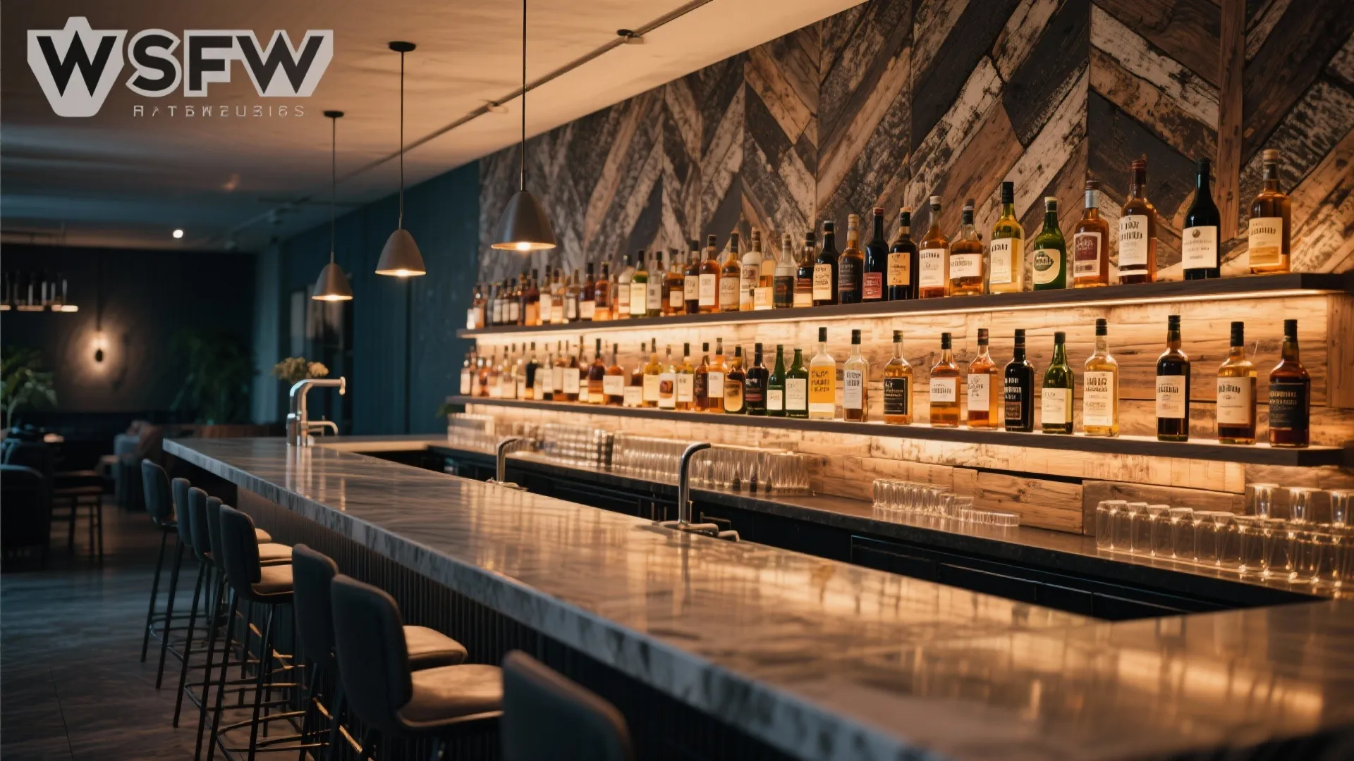 5. Accent Wall Drama