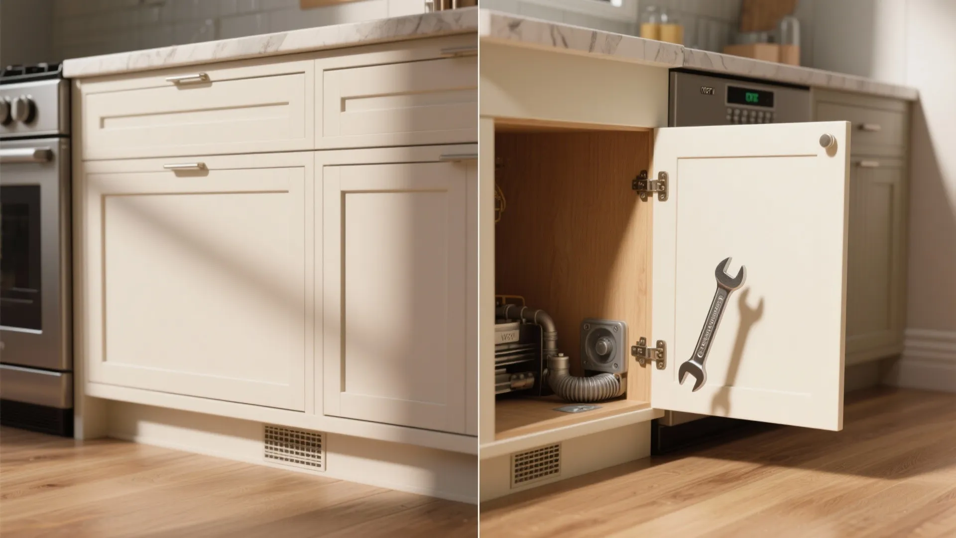 4. Combine low-profile tools with removable access panels