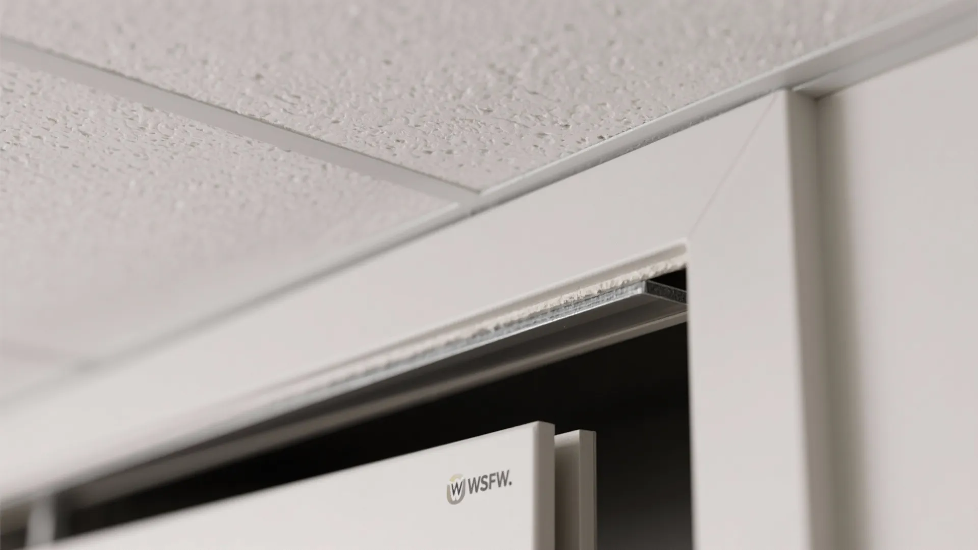 Moisture-resistant gypsum with concealed access panels