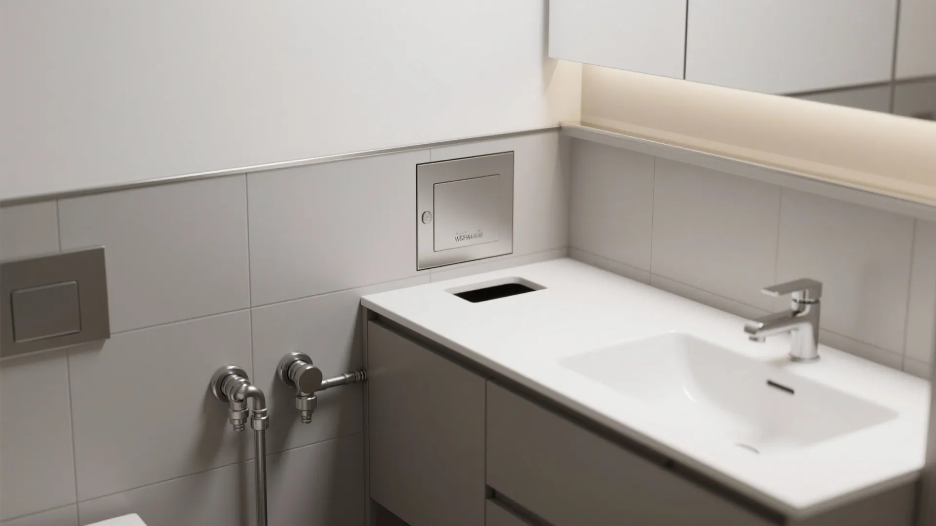 5) Future‑proof routing: access panels, unions, and cleanouts in smart places