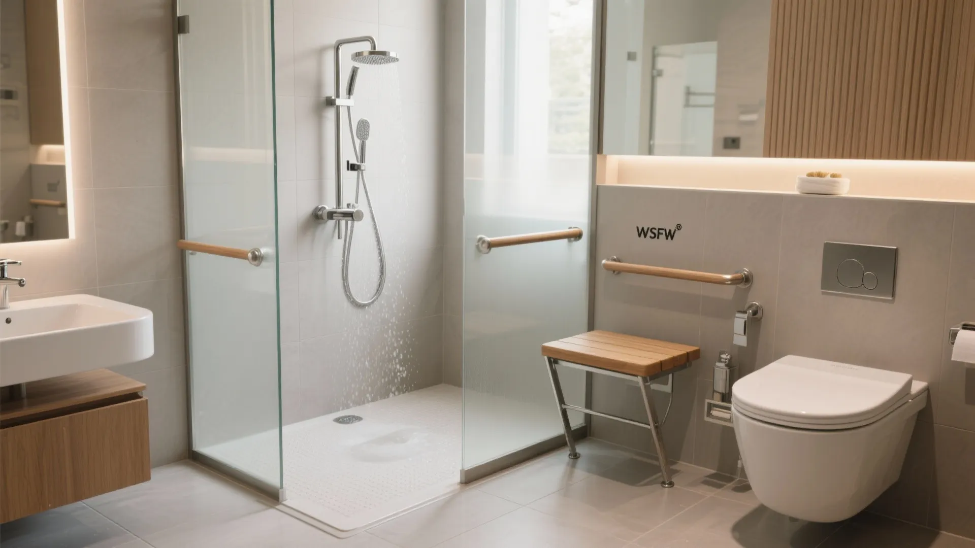 Spa-grade accessible bathrooms that feel premium