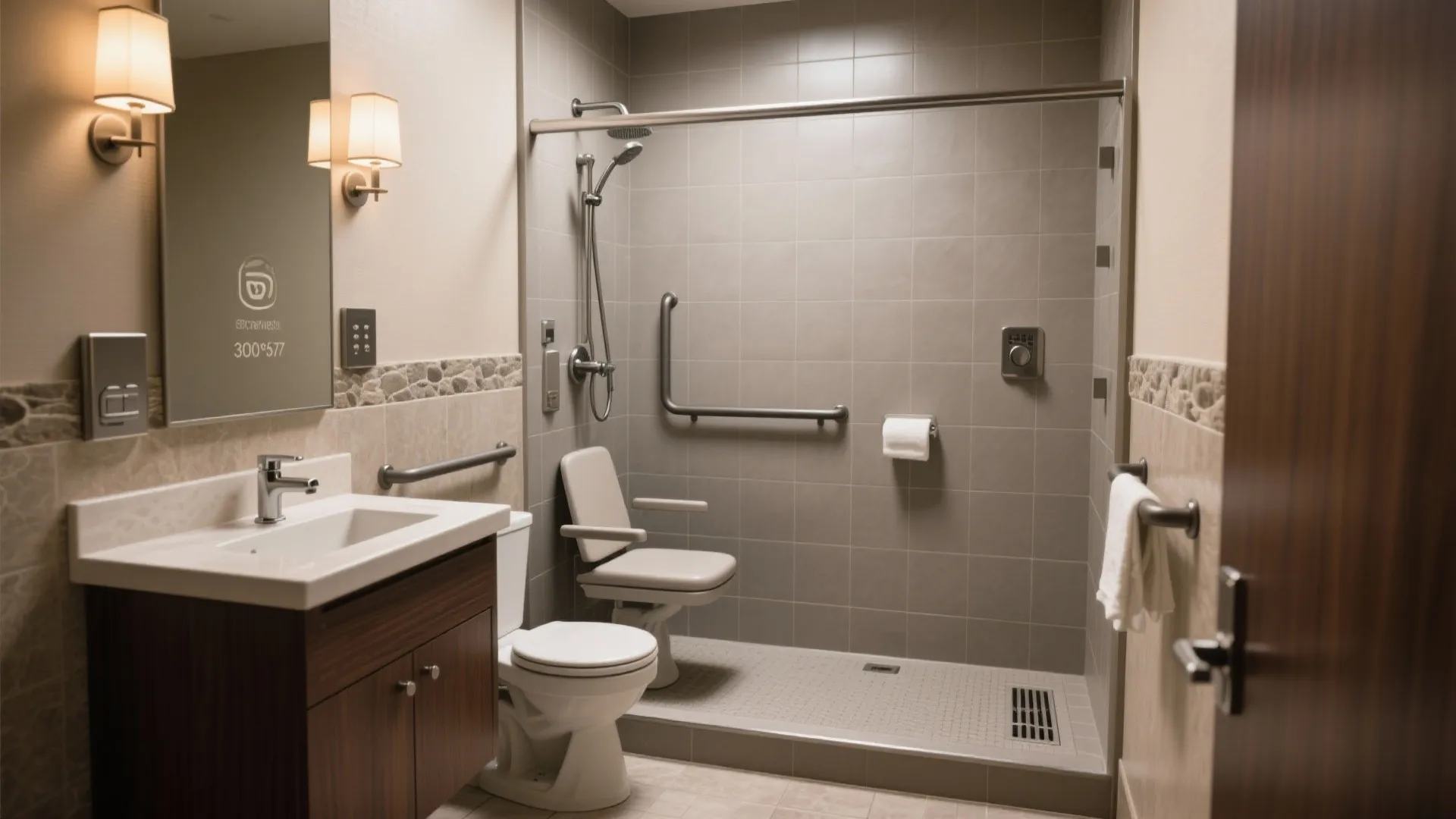 Accessible spa bathrooms that feel five-star