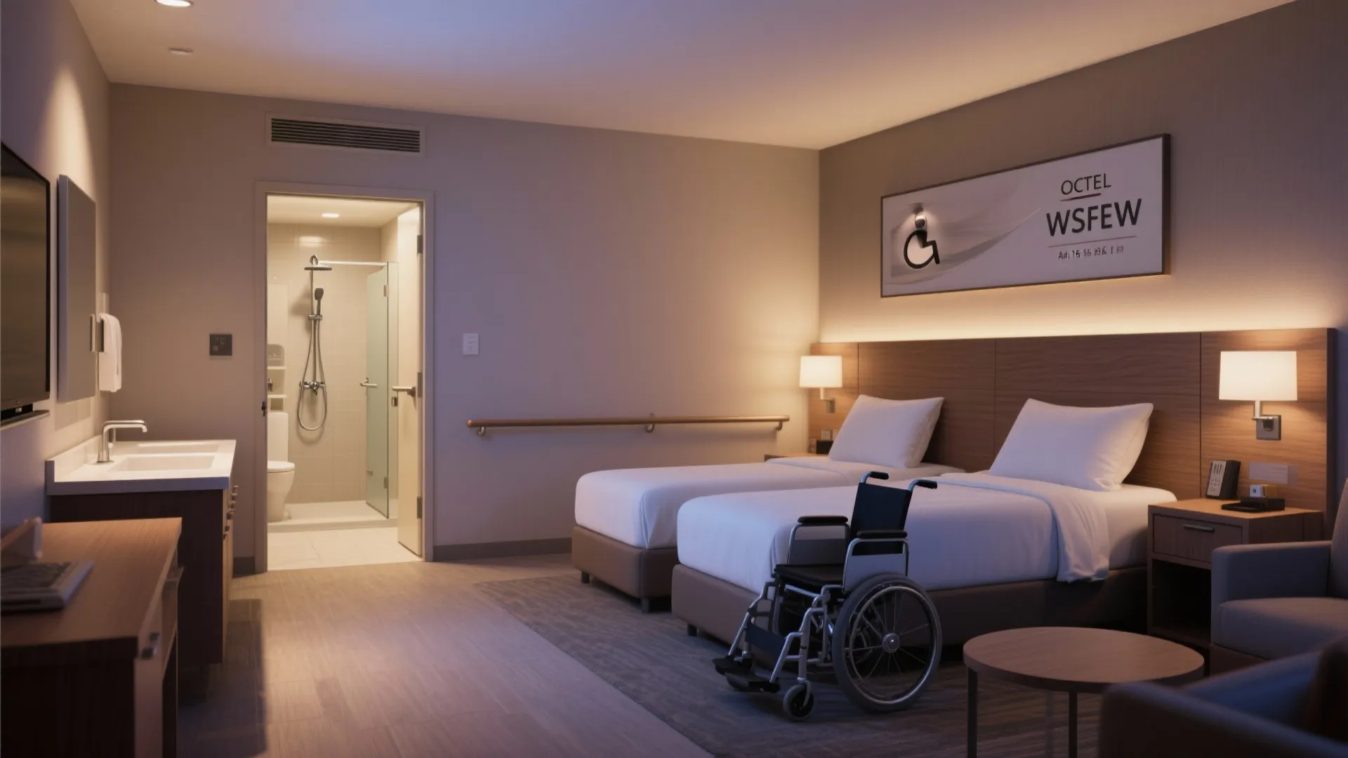 5. Accessible-friendly suite — inclusive by design