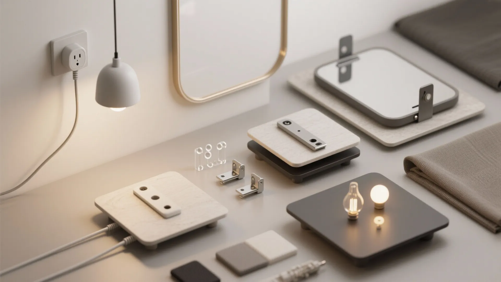 Quick accessory math: lighting, mirrors, and flexible tables