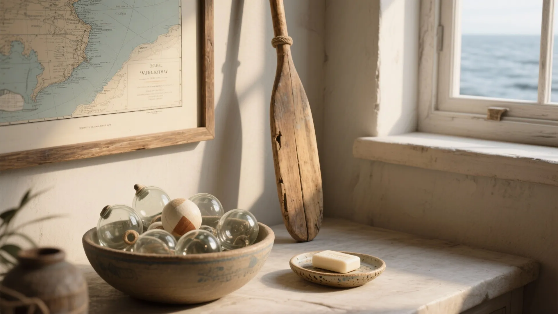 4. Subtle Themed Accessories and Artwork