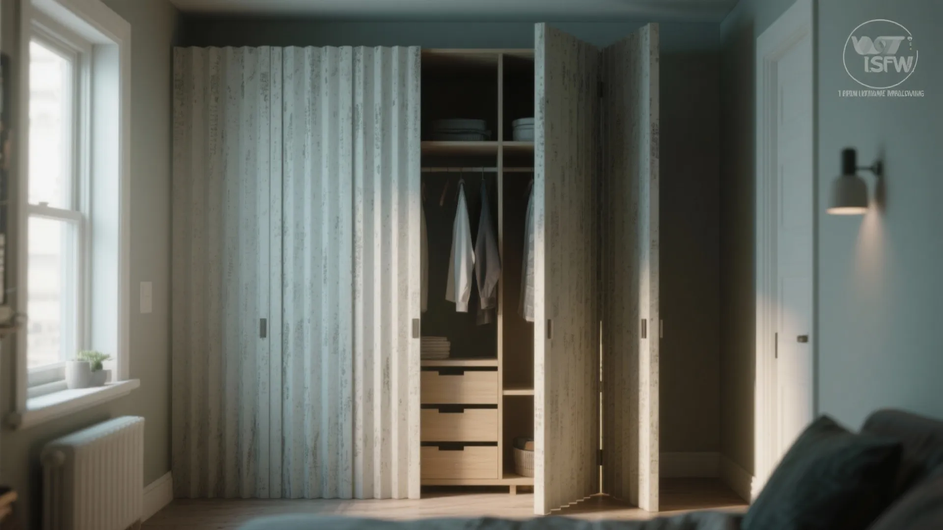 3. Accordion or Folding Panels