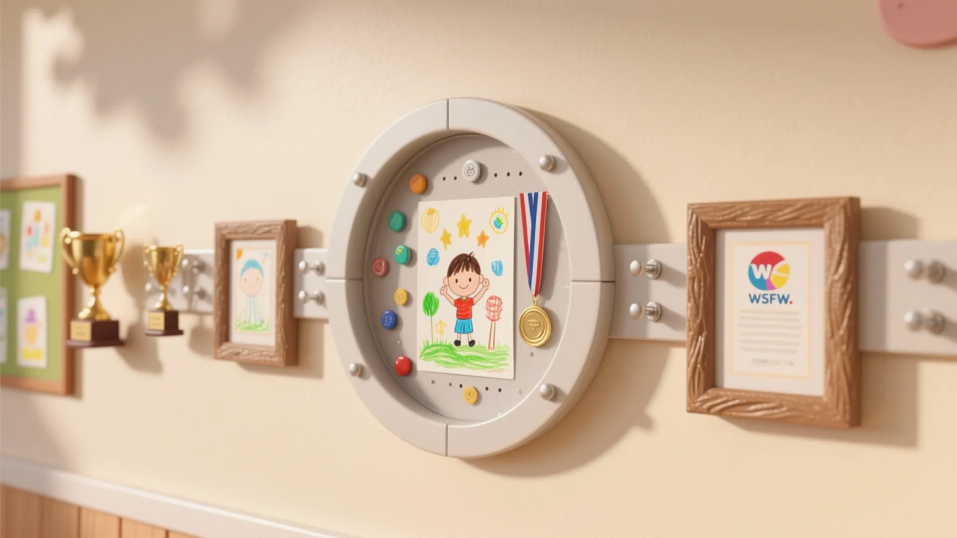 3. Display and Achievement Wall