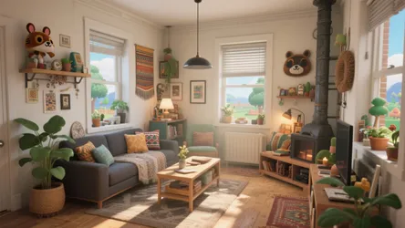 10 Stunning ACNH Living Room Ideas