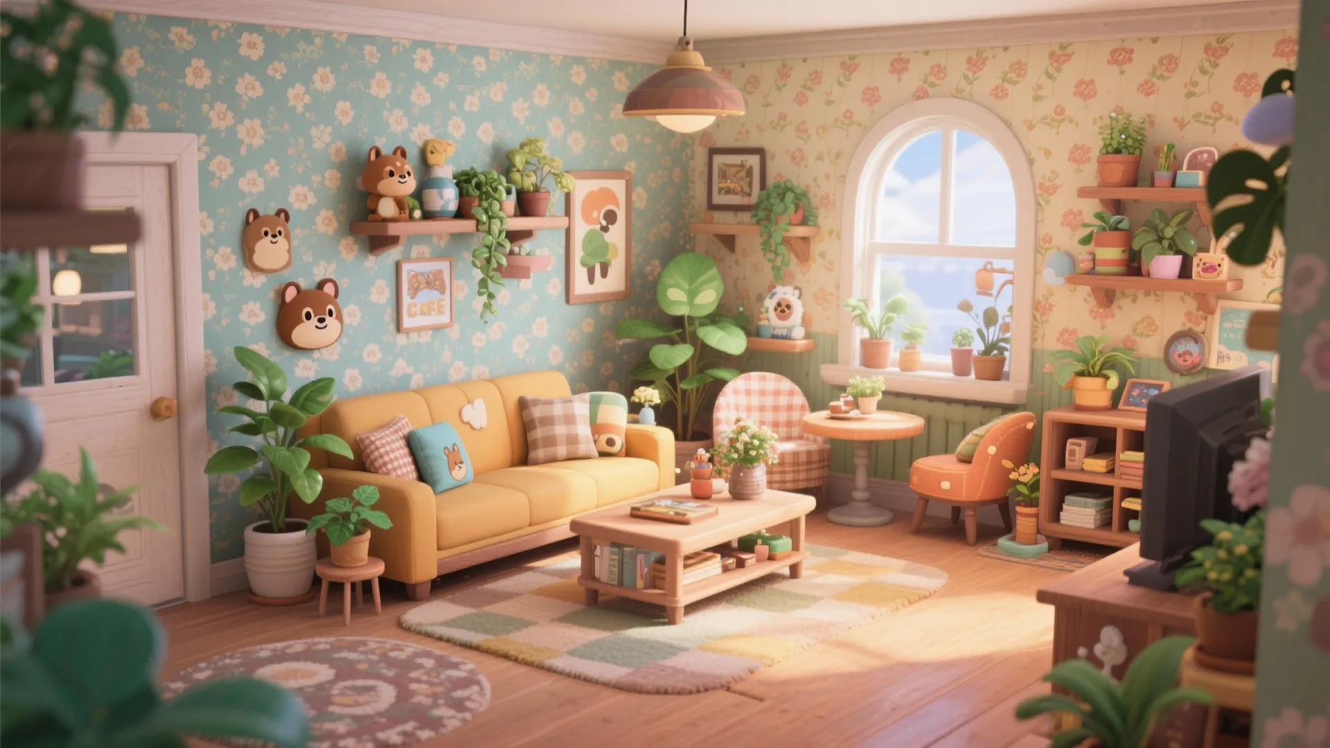 Creative ACNH Living Room Interior Ideas: Inspiring Designs for Your Animal Crossing Home
