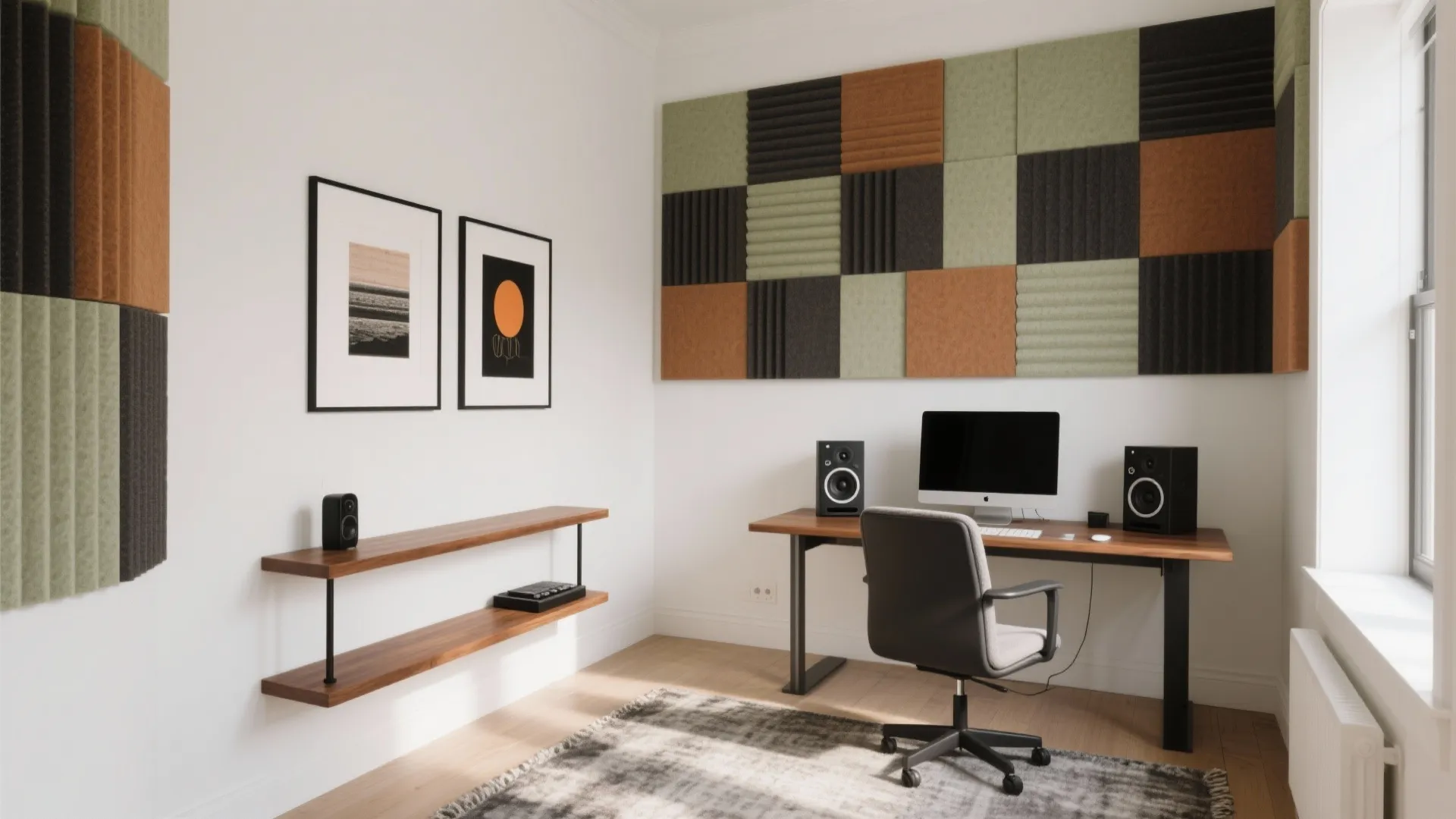 [Section: Inspiration 1] Acoustic Panels As Wall Art