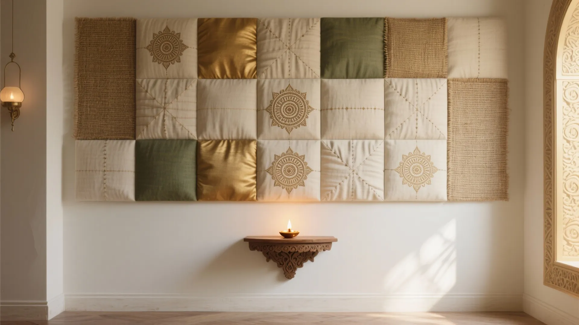 Acoustic Fabric Panels Disguised as Art