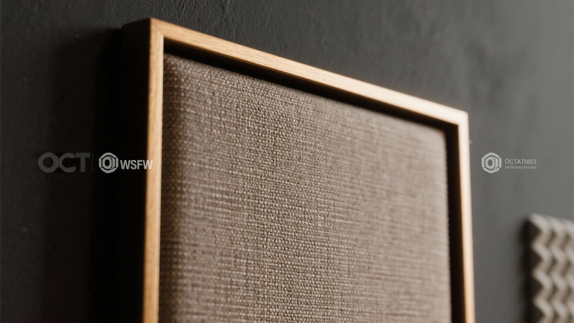 Acoustic treatment that looks like art