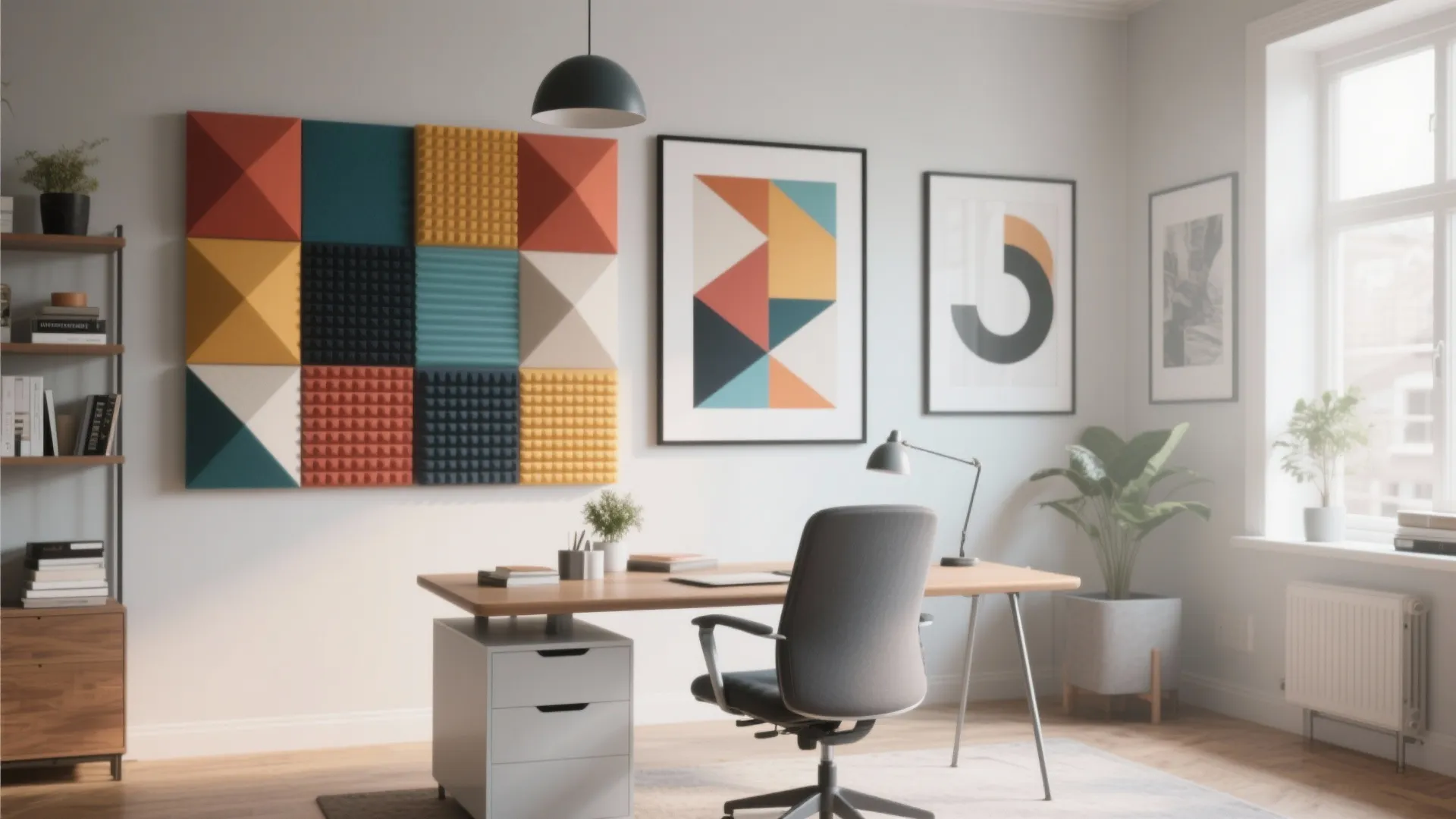 8. Acoustic Panels as Art