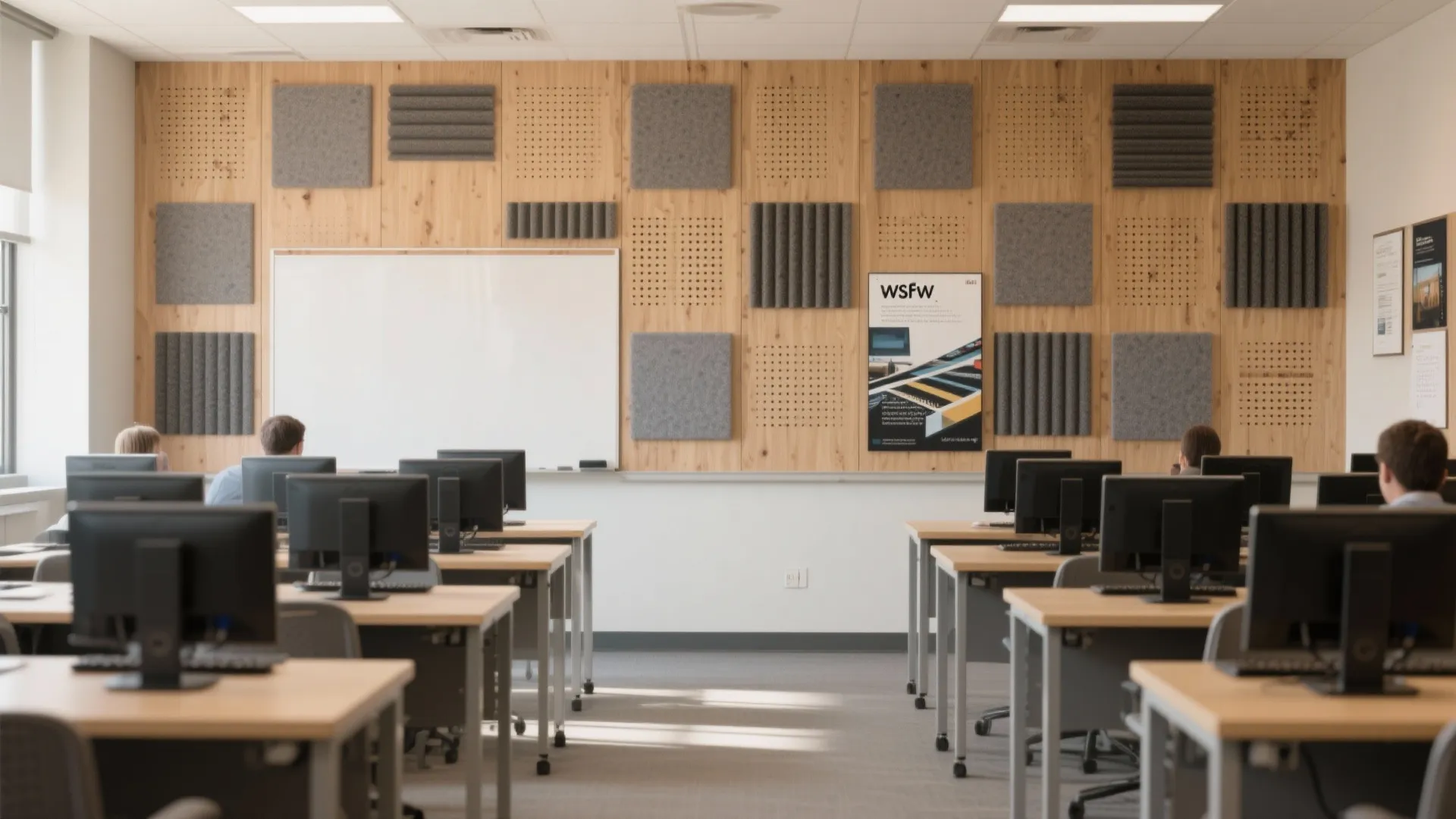 Acoustic art walls that actually improve speech clarity