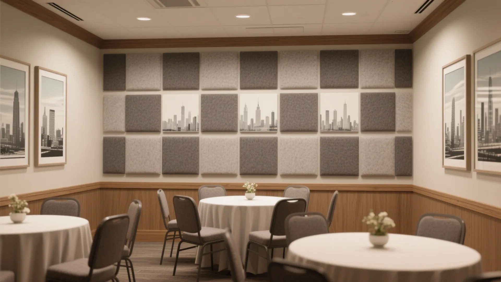 High-impact walls: acoustic panels that double as art