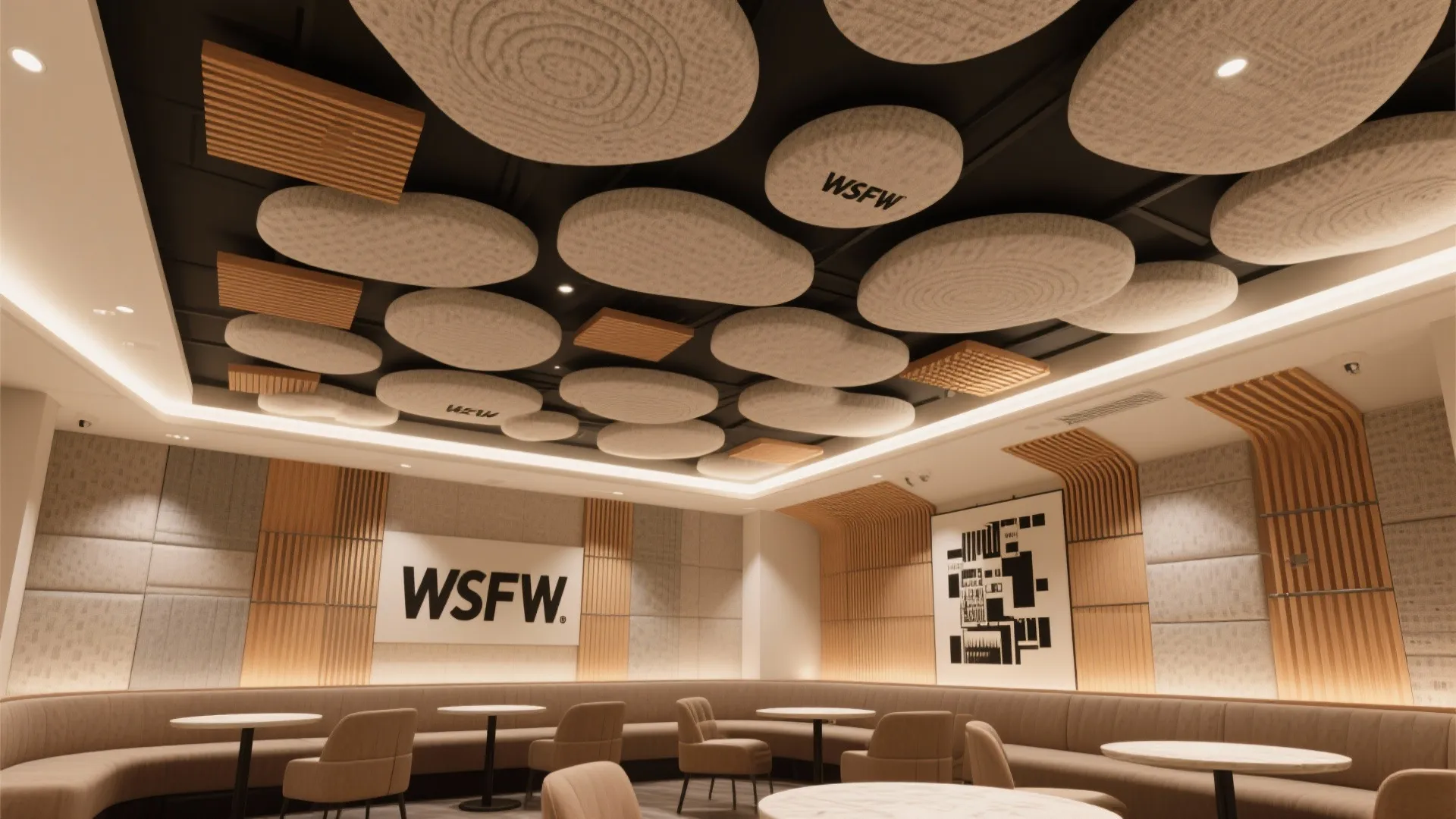 Artful Acoustic Panels as Design Features