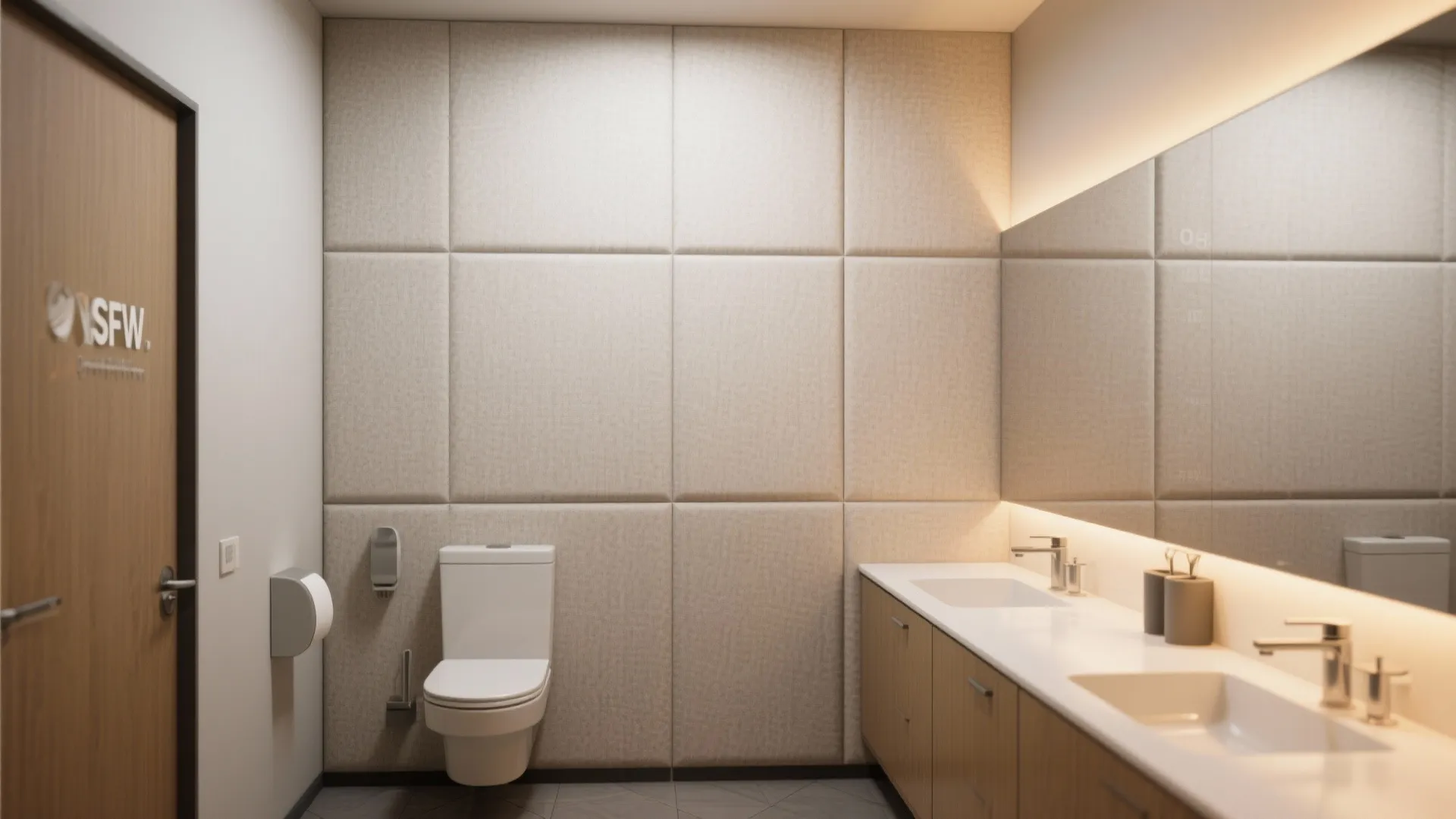 9. Acoustic Panels for Privacy