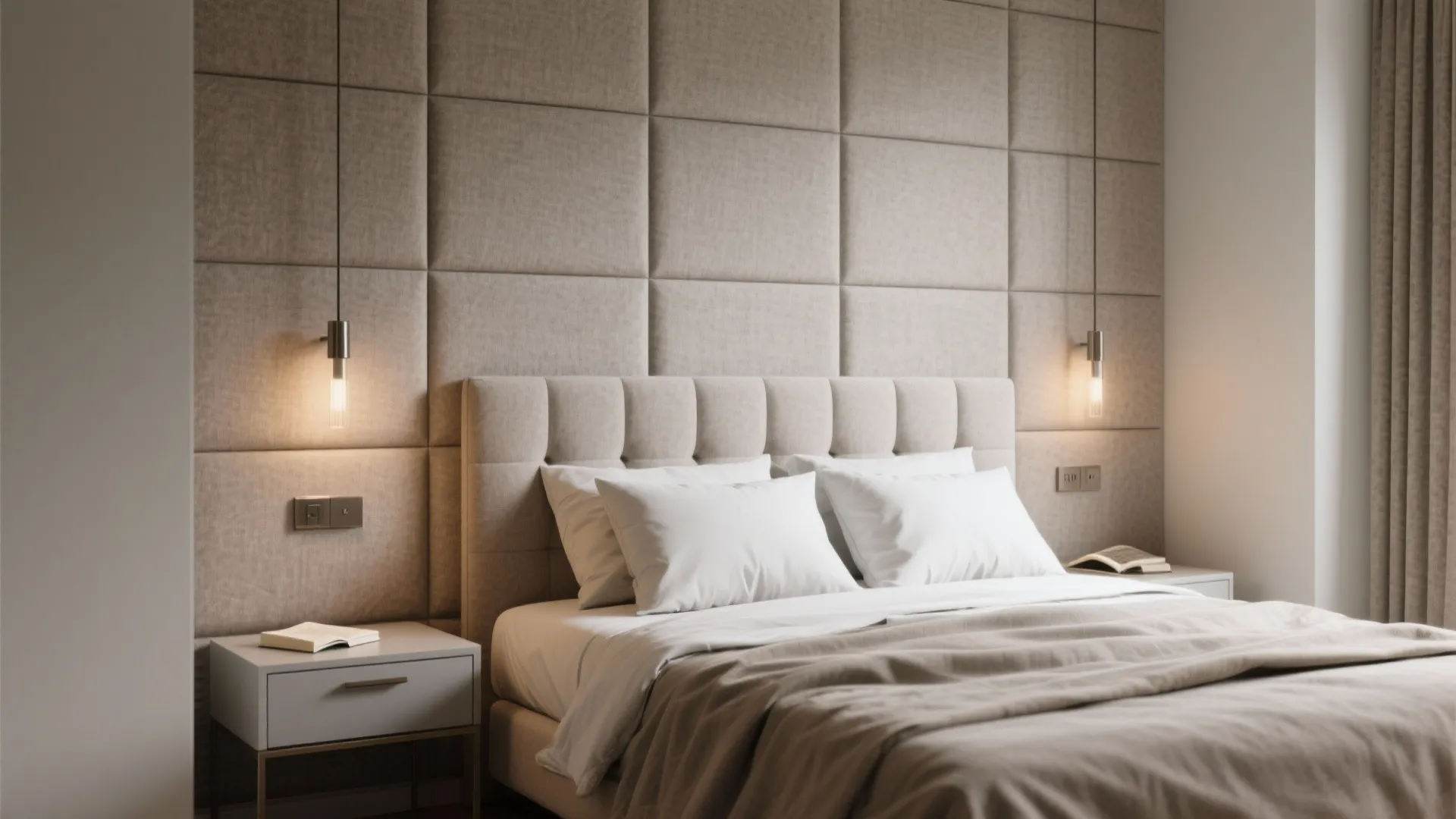 Acoustic Fabric Wall Lining for Quiet Sleep