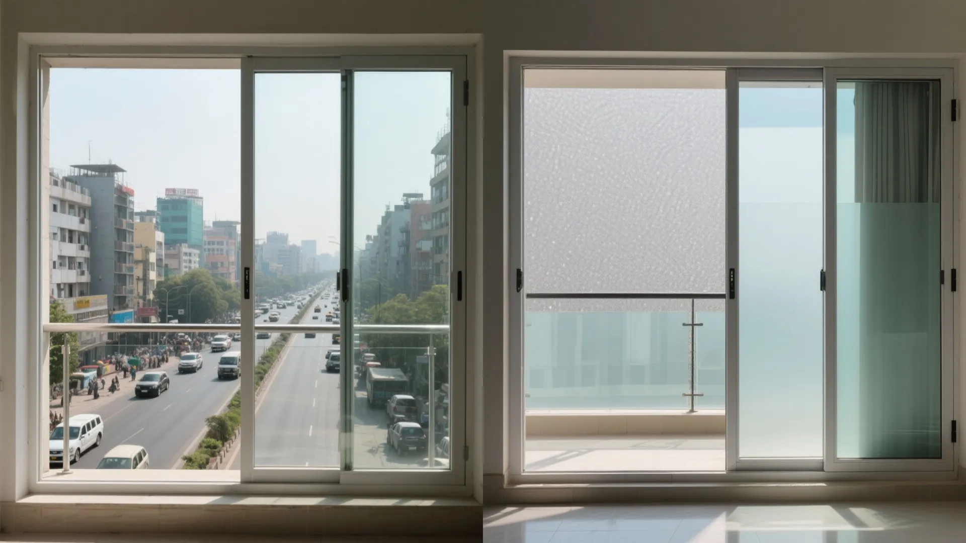 4) Acoustic Laminated Glass for Urban Noise