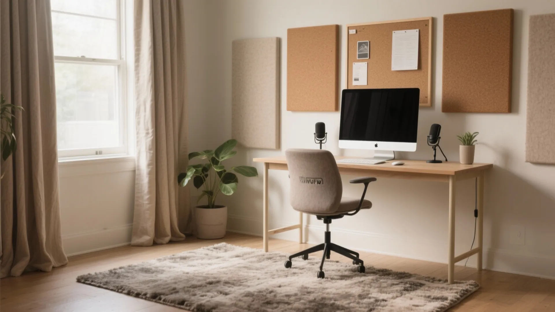 4) Acoustic calm with zoning and soft finishes