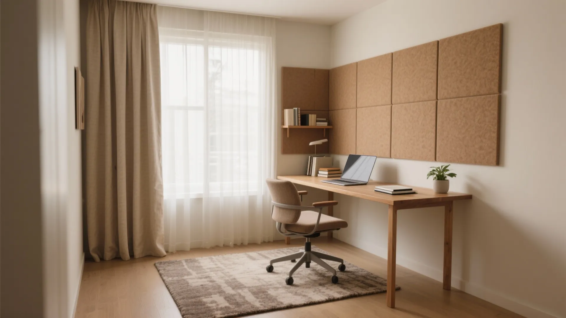 4) Acoustic calm: soft finishes and micro-zoning for focus