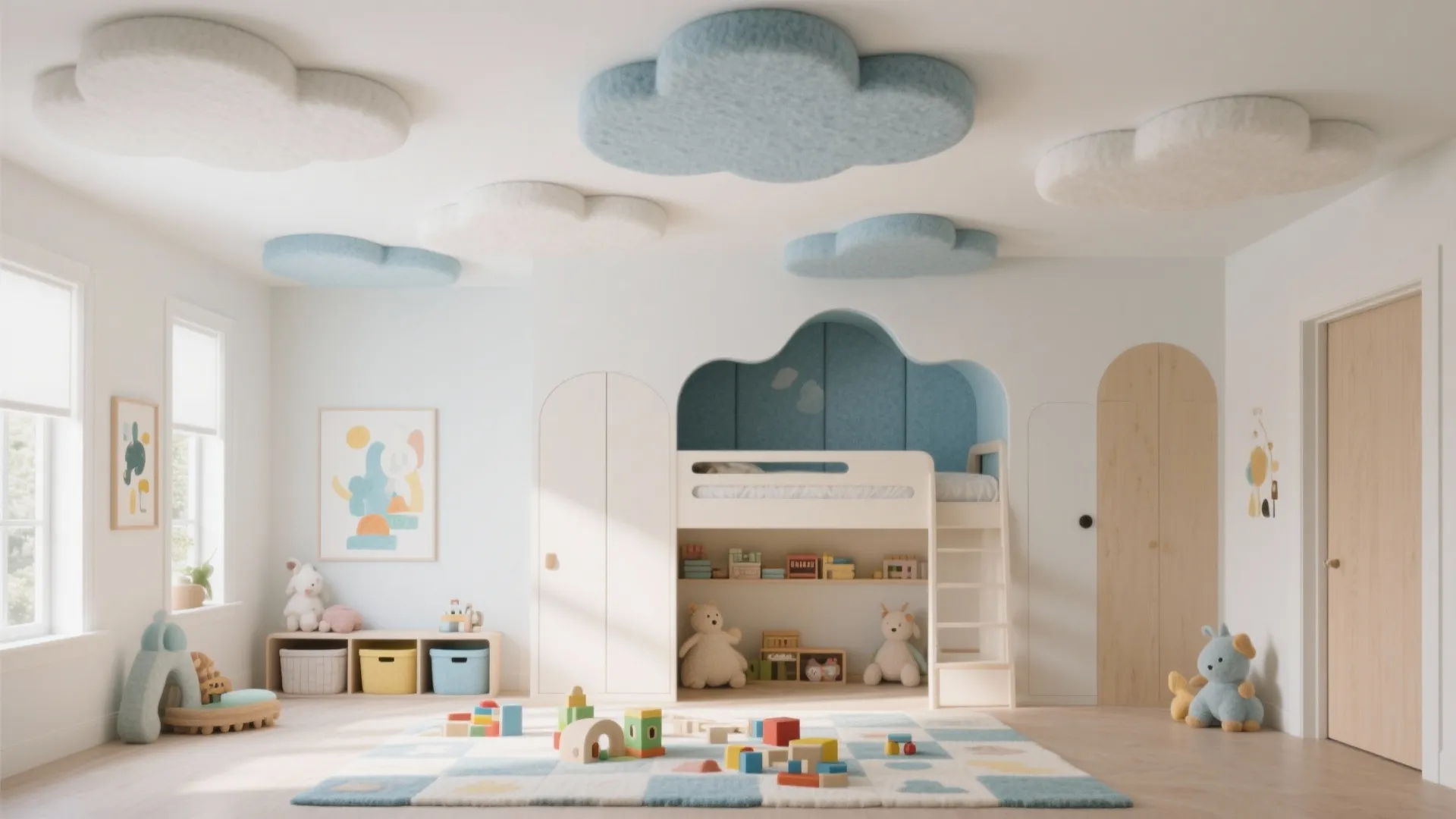 Tip 2: Cloud-Soft Acoustic Panels