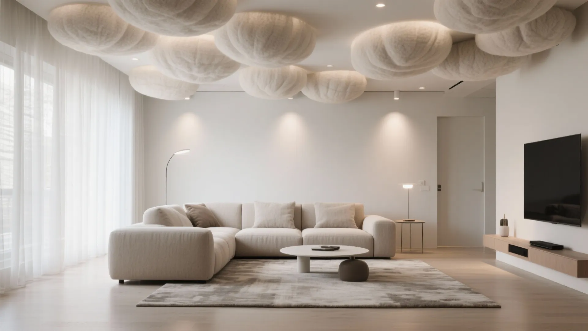 Acoustic Clouds or Panels