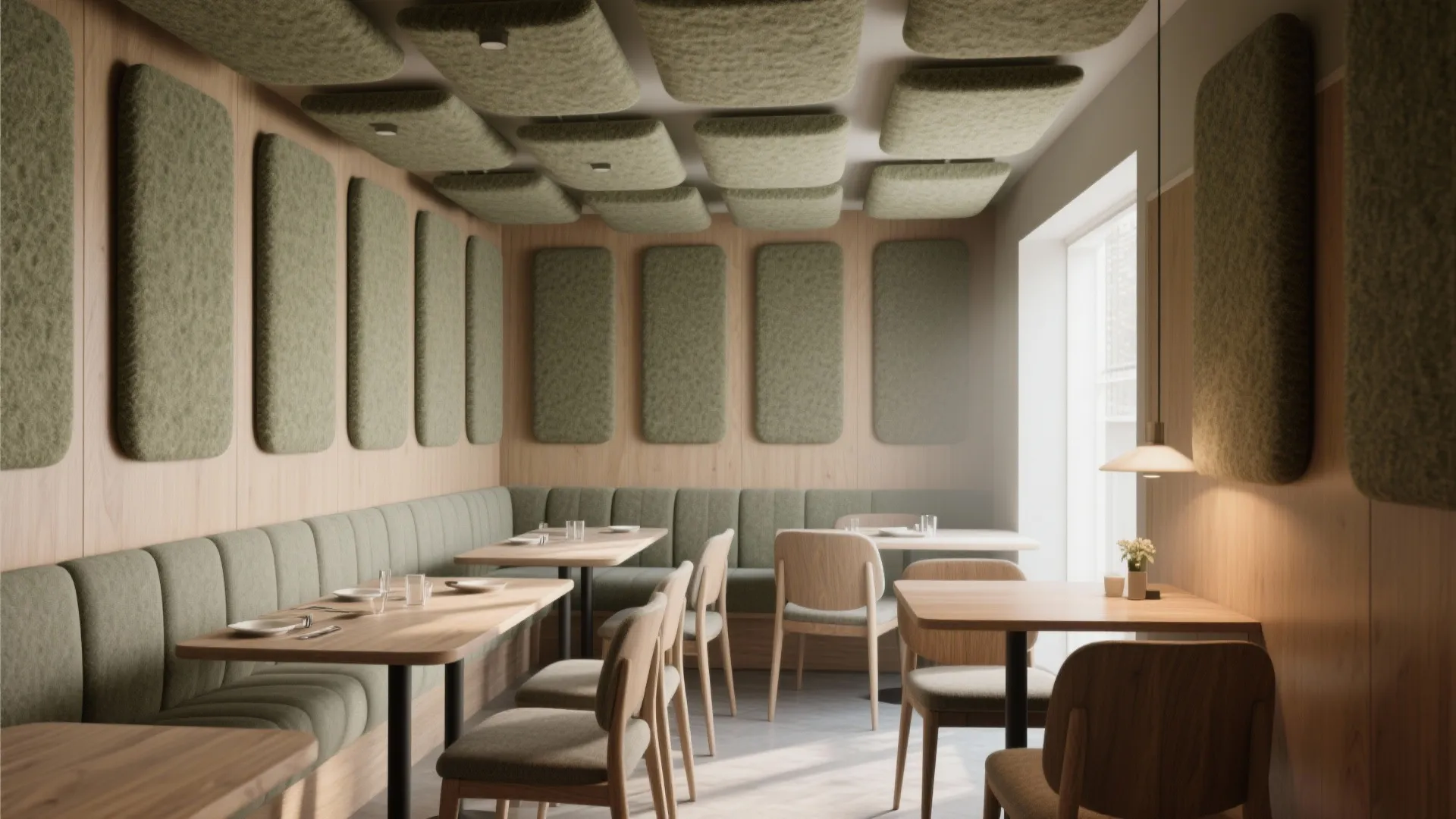 Acoustic Comfort that Invites Conversation