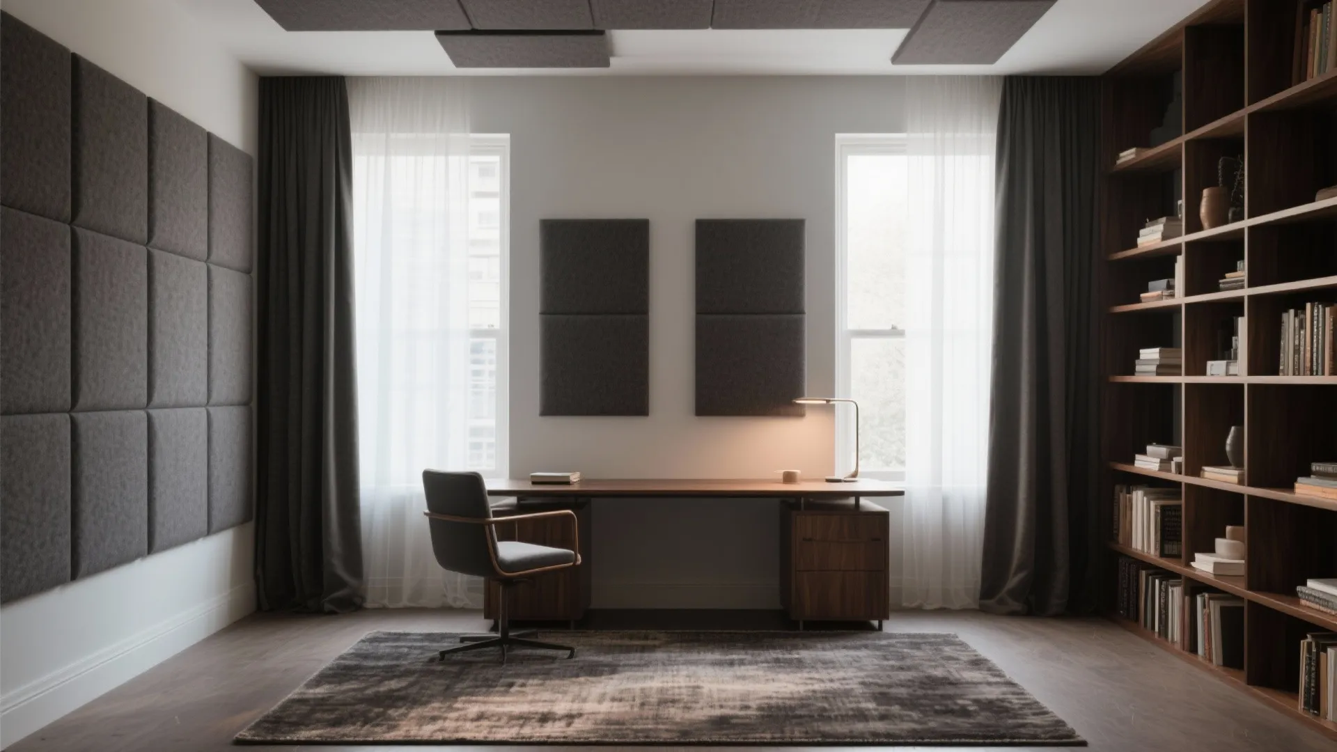 Acoustic Comfort: Panels, Curtains, and Soft Zones