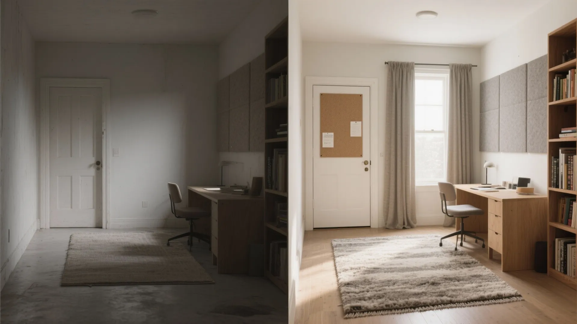 Acoustic layering for true quiet