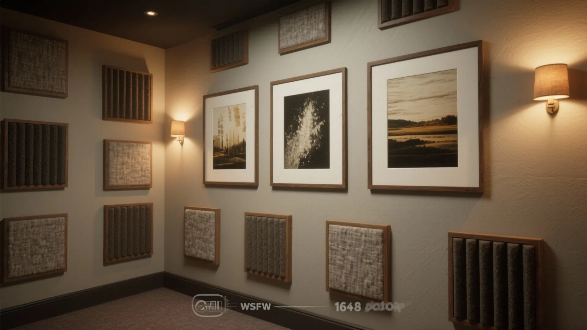 4. Acoustic Treatment That Looks Like Decor