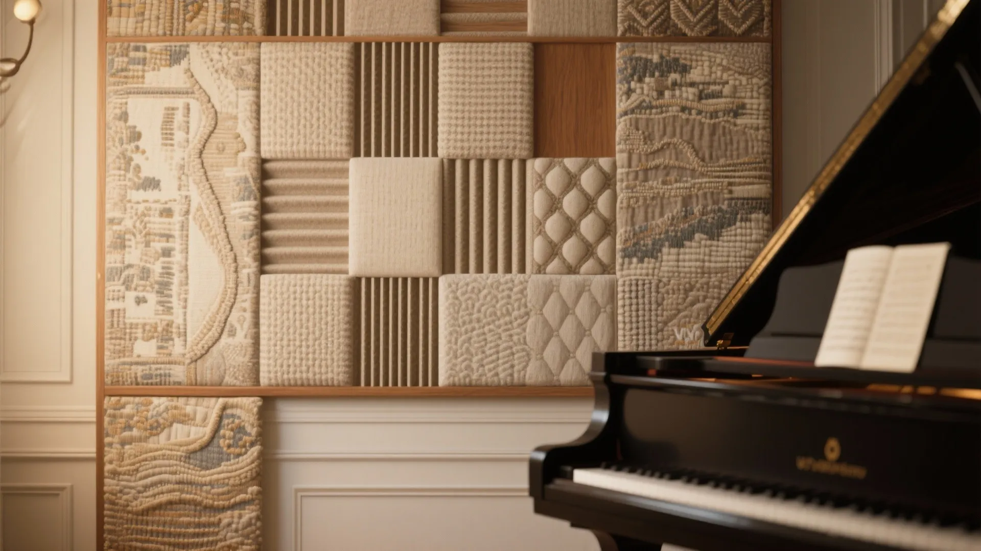 4. Embrace Acoustic Treatments as Decor