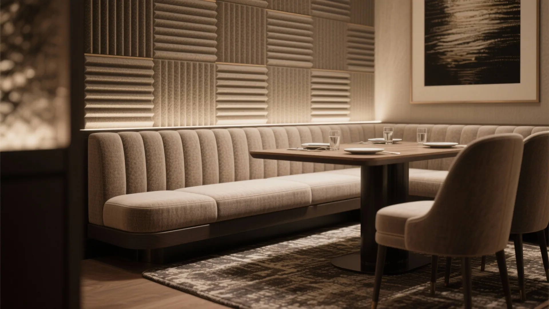 4. Acoustic Treatments that Don’t Look Industrial