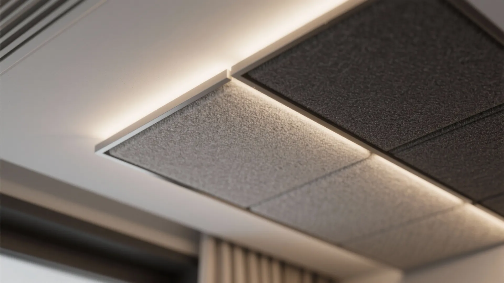 4. Integrated acoustic lighting for noisy apartments