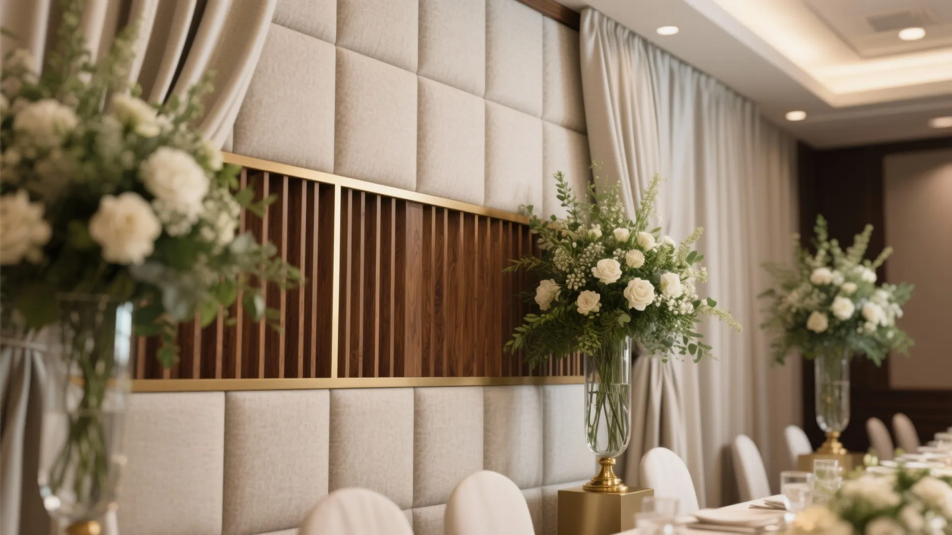 Acoustics: make speeches crisp, music warm