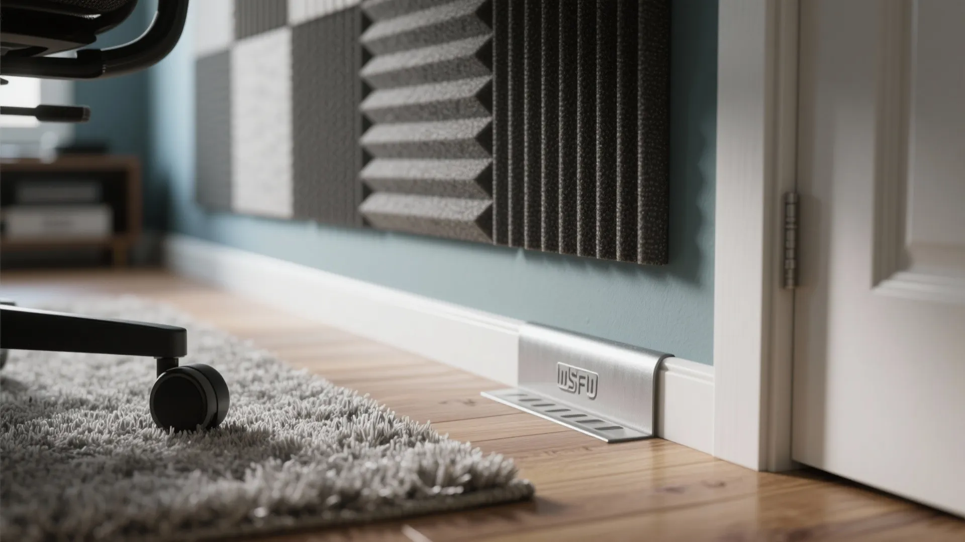 Sound control that keeps roommates happy and footstep audio crisp
