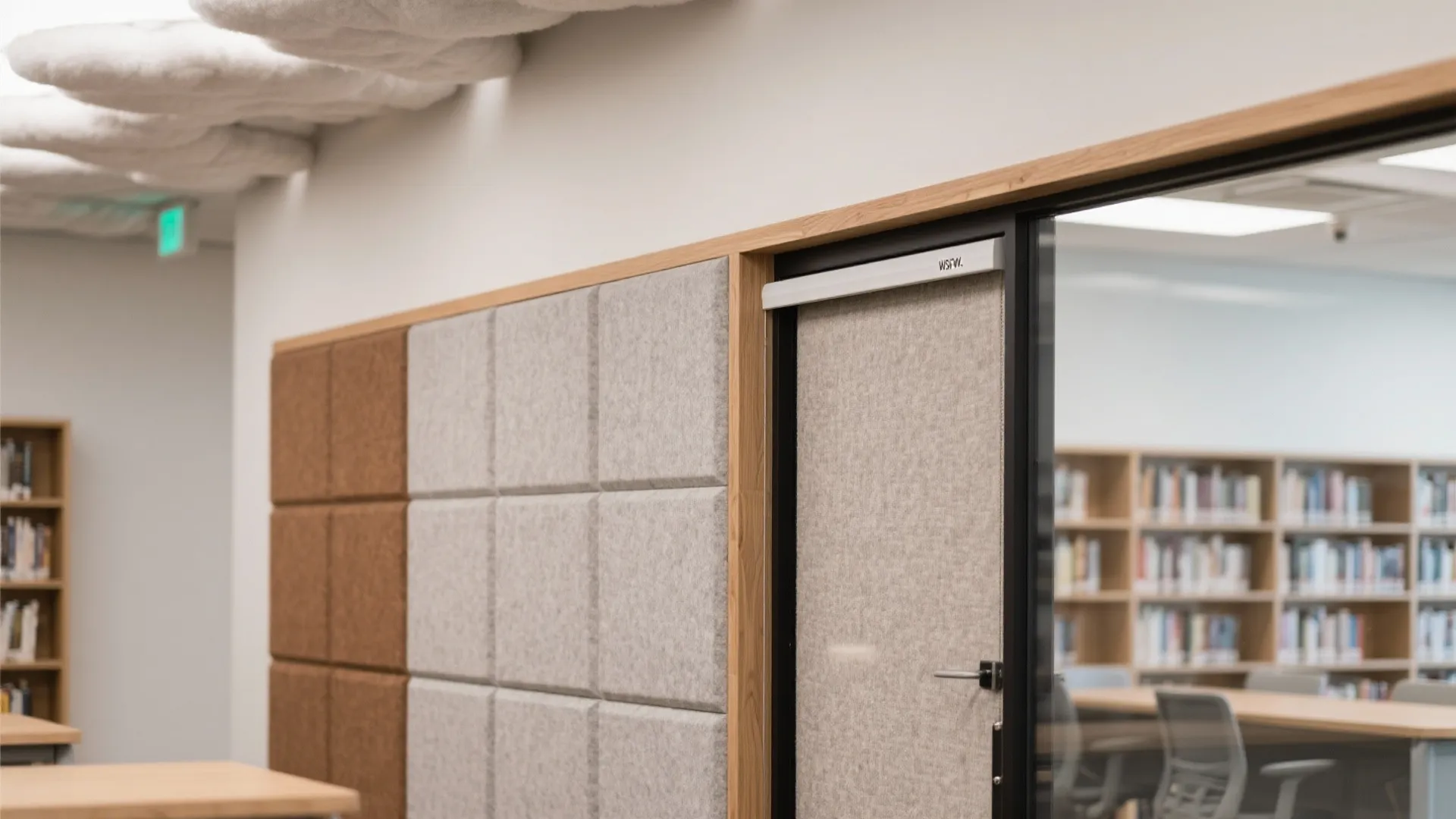 Minimal Acoustic Layers for Quiet Focus