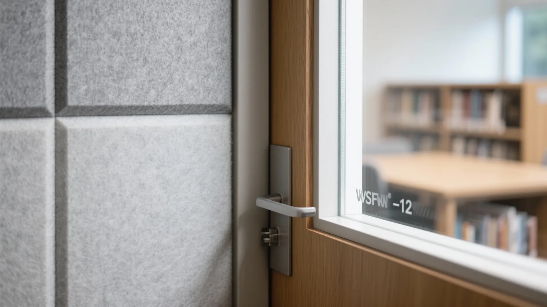 Acoustic-first walls and doors