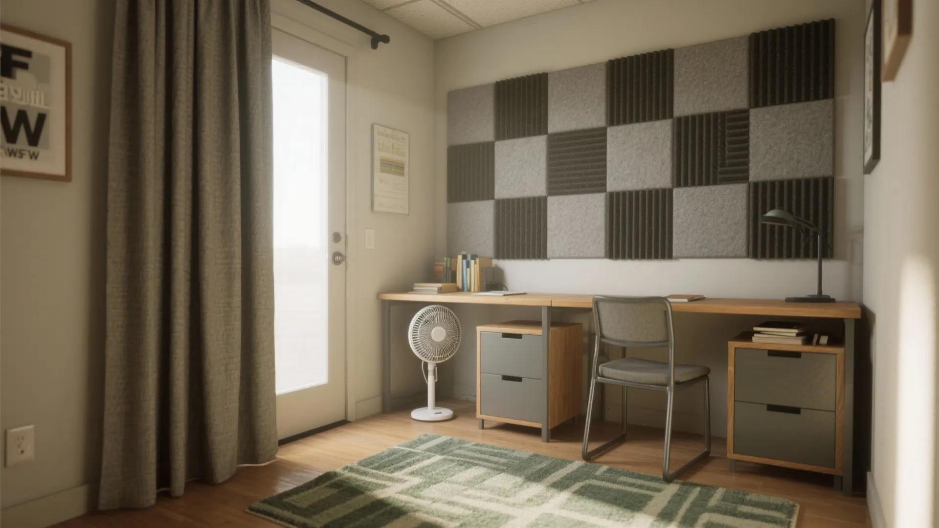 Acoustic control in shared dorms