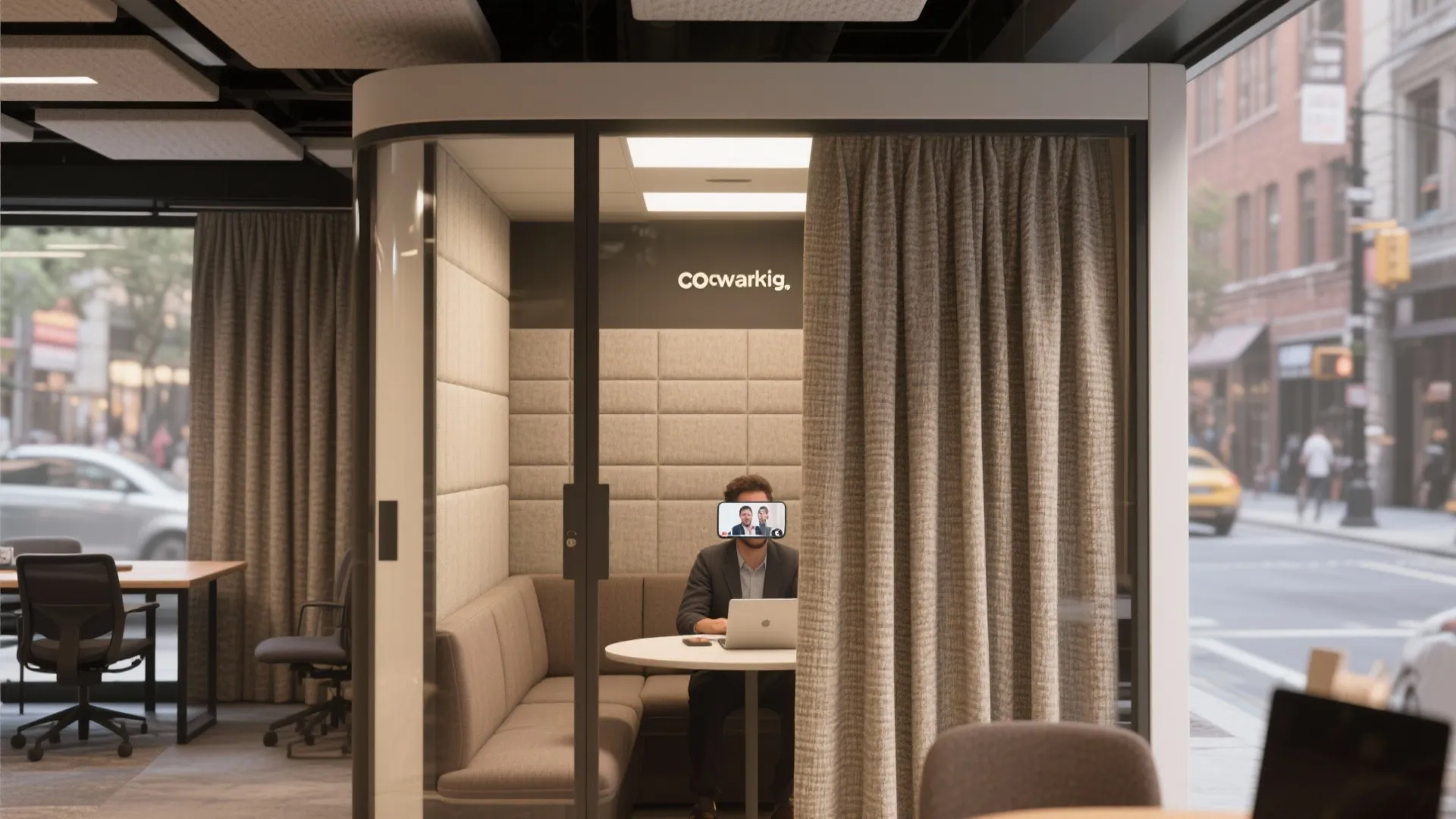 Acoustic Drapes to Reduce Noise and Improve Calls