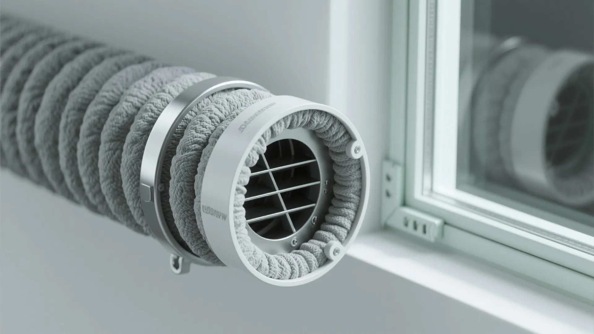 Quiet Path: Acoustic Ducting + Insulated uPVC Frames