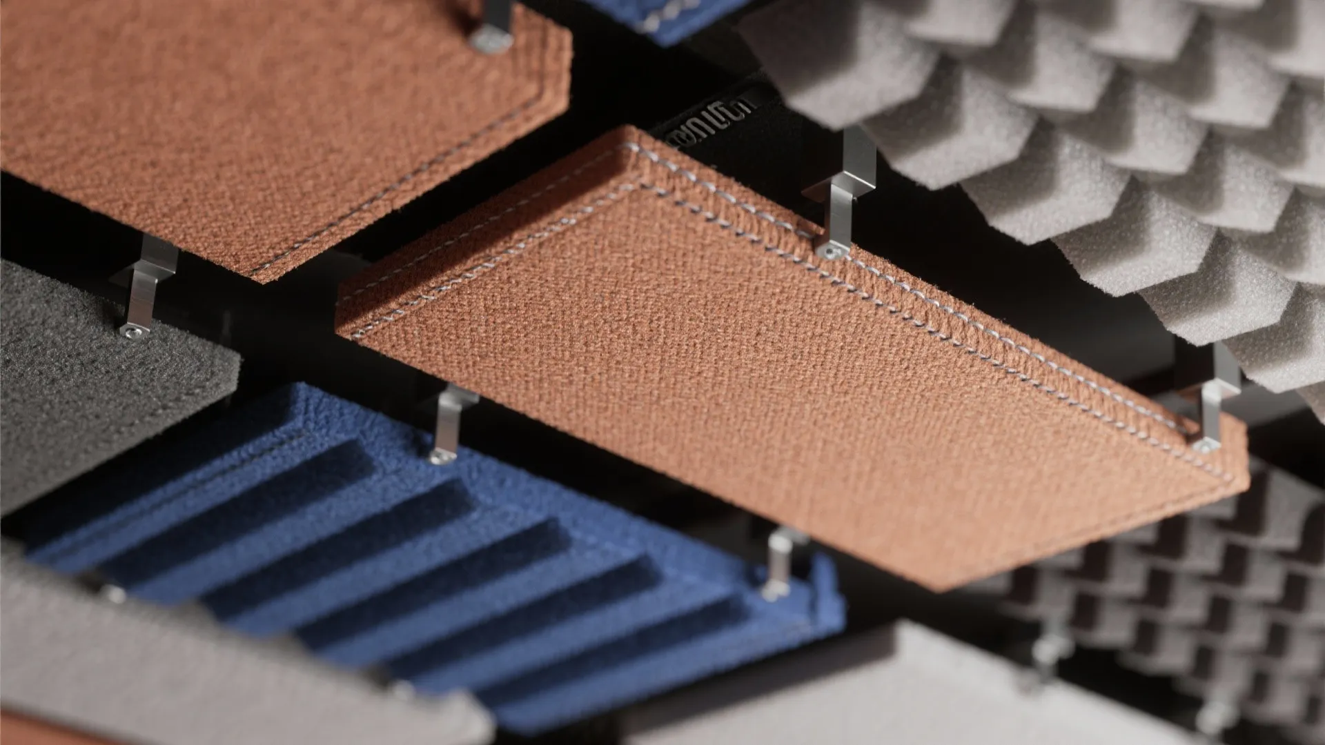 4. Acoustic Baffles and Fabric Walls