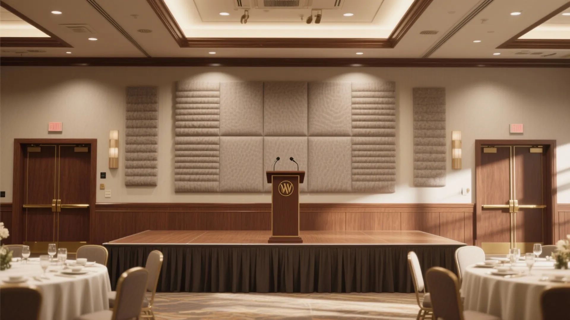 Acoustic Fabric Panelling for Speech Clarity