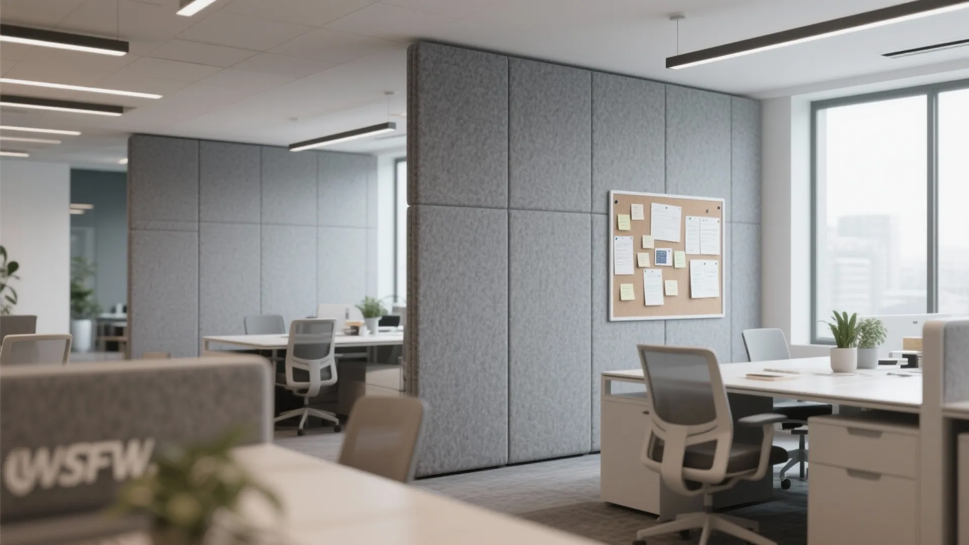 4. Acoustic Felt Panels