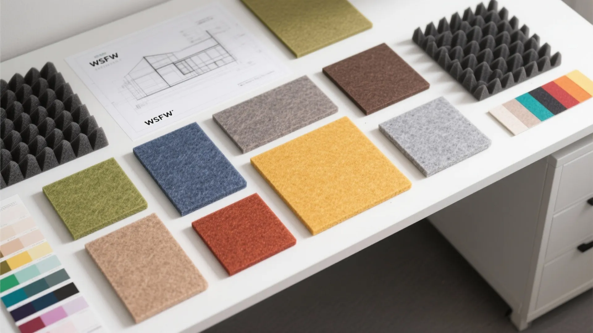 4. Acoustic Felt Panels